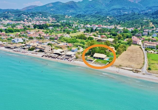 Villa in Acharavi - Beachfront Villa Calypso with private pool Villa in Acharavi - Beachfront Villa Calypso with private pool