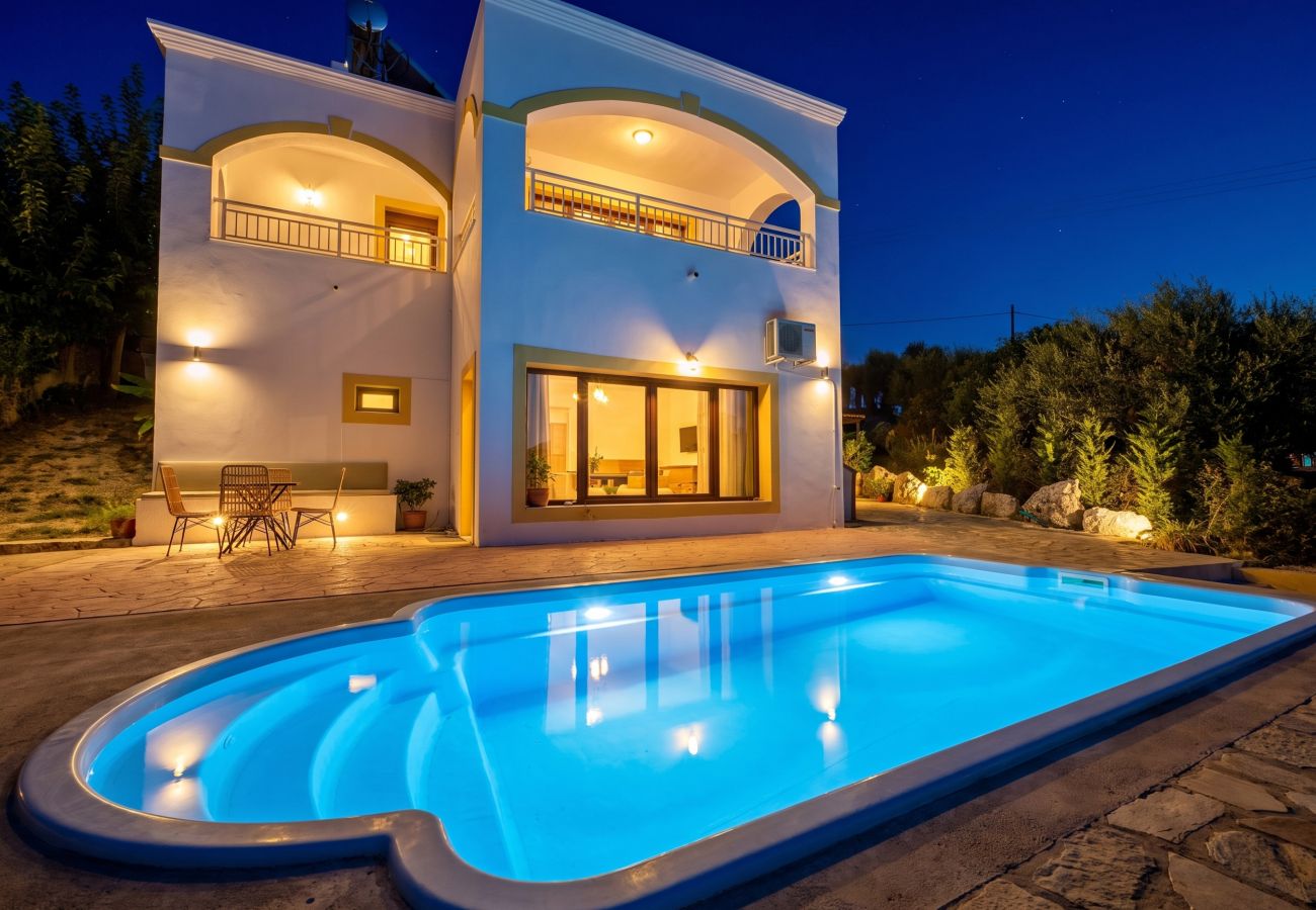 Villa in Afionas - Villa Anafoufou Afionas with private heatable pool