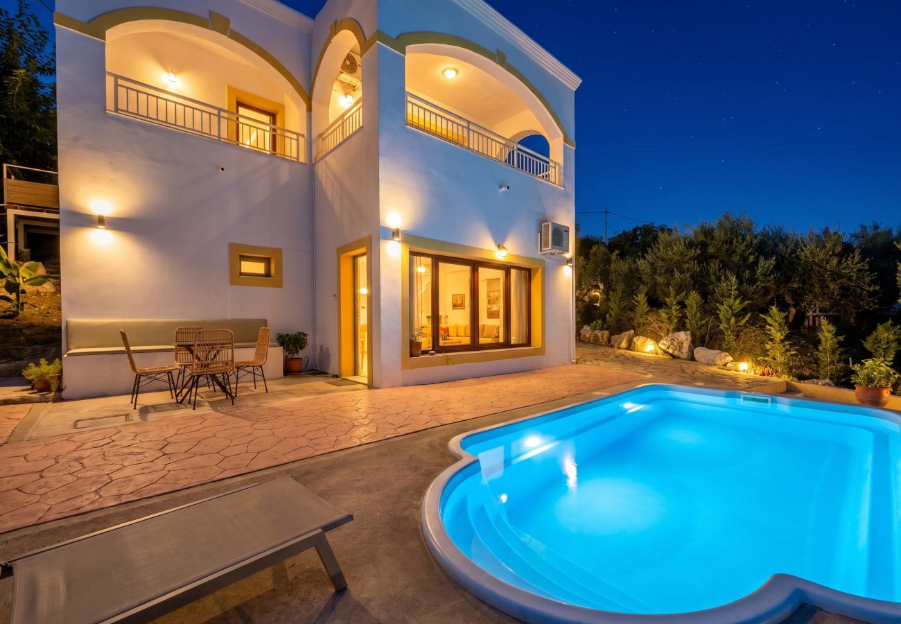 Villa in Afionas - Villa Anafoufou Afionas with private heatable pool