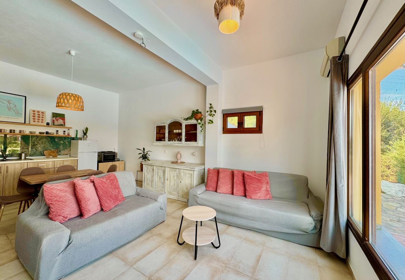 Villa in Afionas - Villa Anafoufou Afionas with private heatable pool