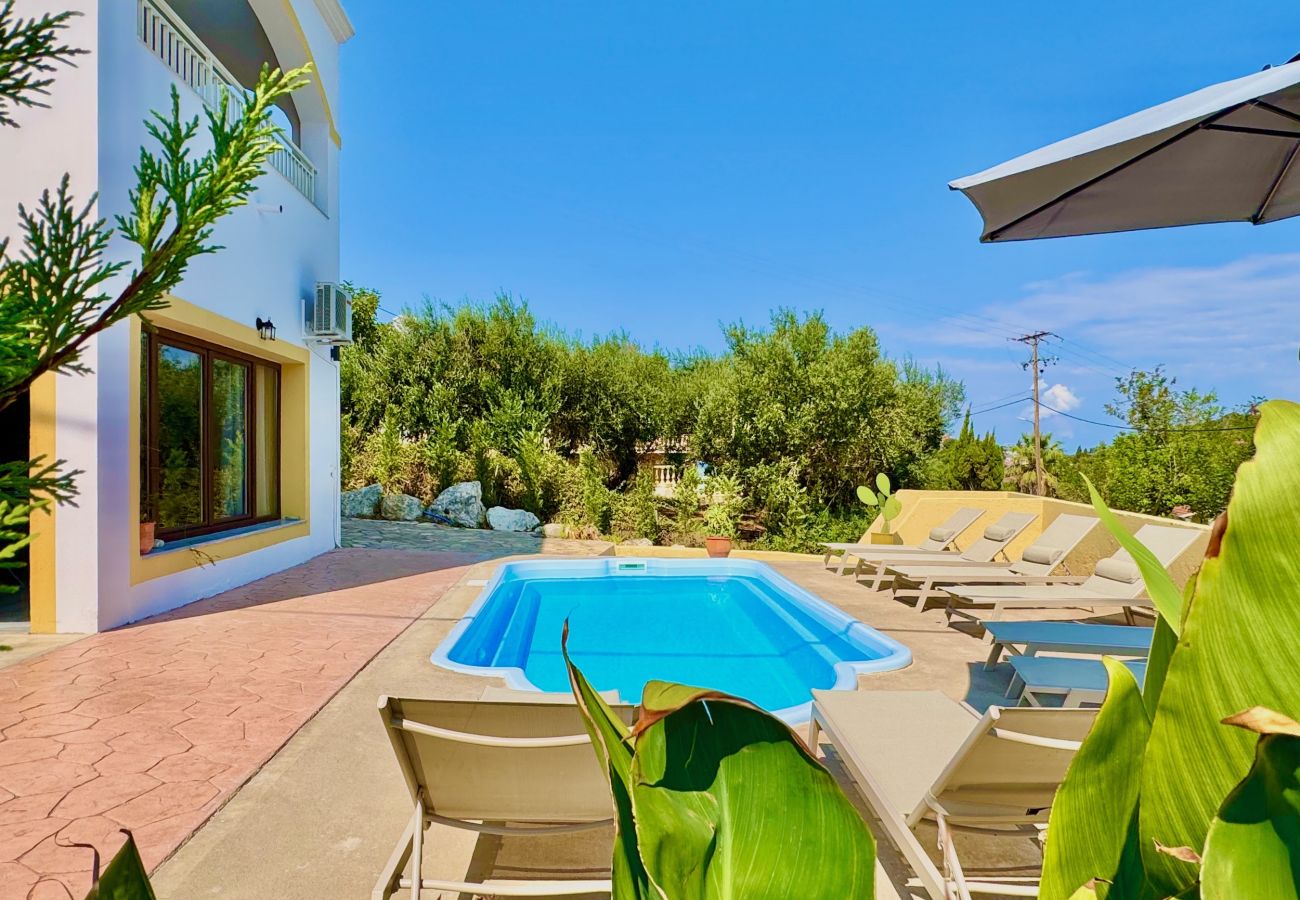 Villa in Afionas - Villa Anafoufou Afionas with private heatable pool