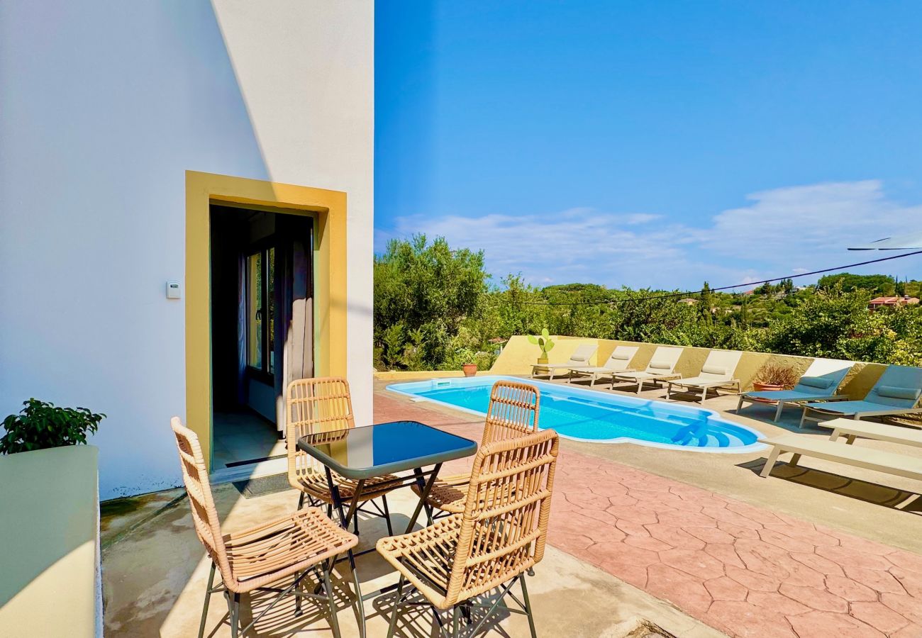 Villa in Afionas - Villa Anafoufou Afionas with private heatable pool