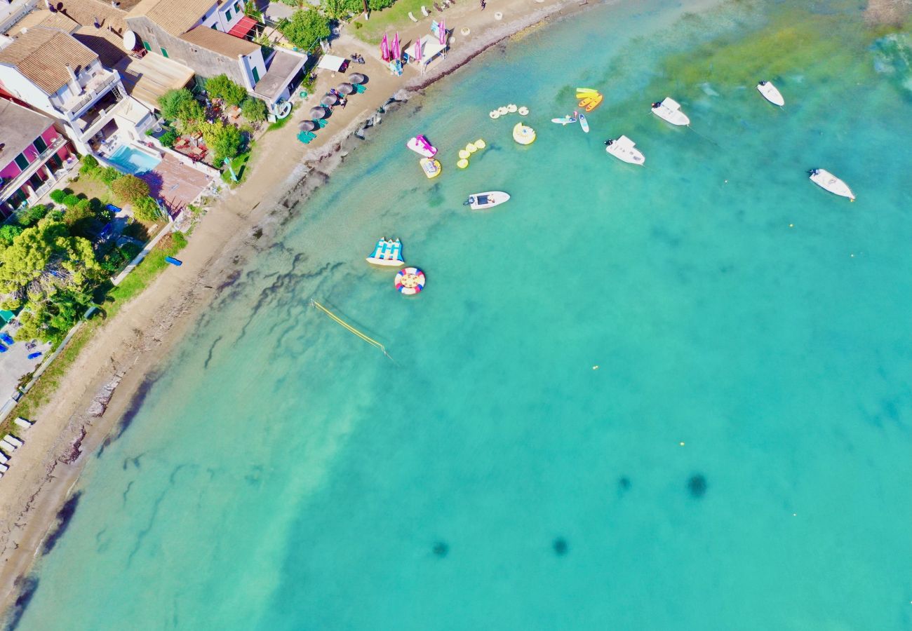 Villa in Sidari - Beachfront Villa Anatoli with private heated pool