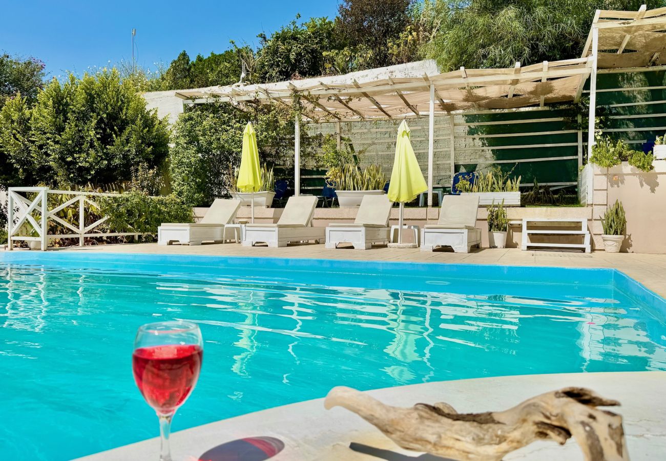 Villa in Ag. Stefanos - Villa Kouros with private pool for up to 32 guests